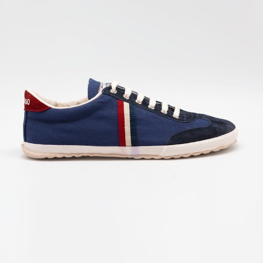 El Ganso Navy Canvas Match Shoes 43 / 9.5 (France)
